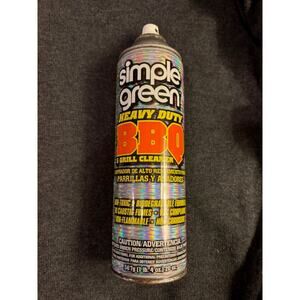 Simple Green BBQ Cleaner Great Non-Caustic No Fumes Half Full